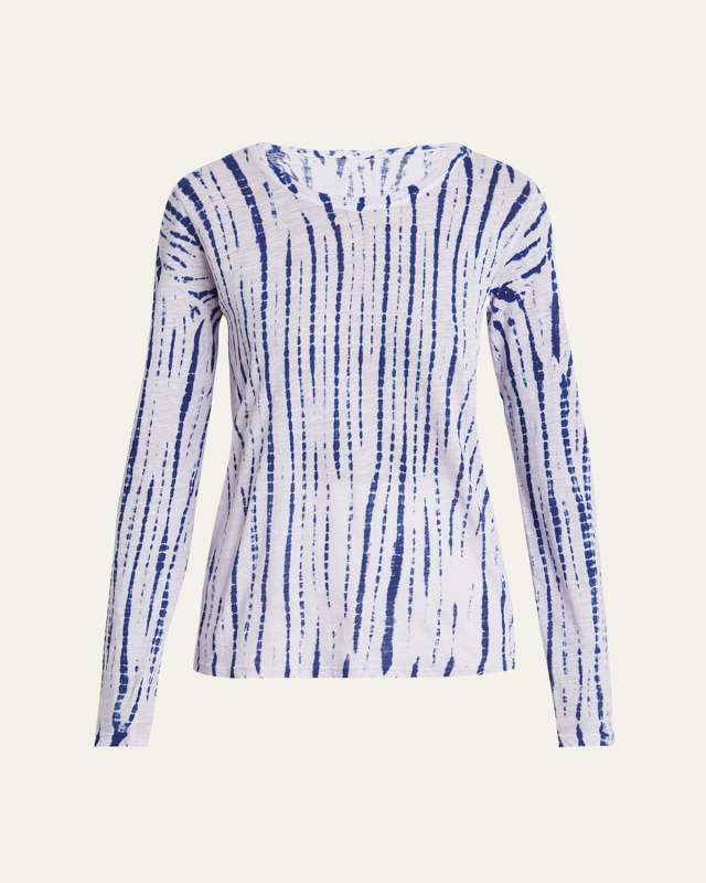 Mia Tie-Dye Tissue Jersey T-Shirt